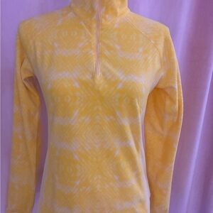 Columbia Women's Glacial IV Yellow Fleece Pullover XS